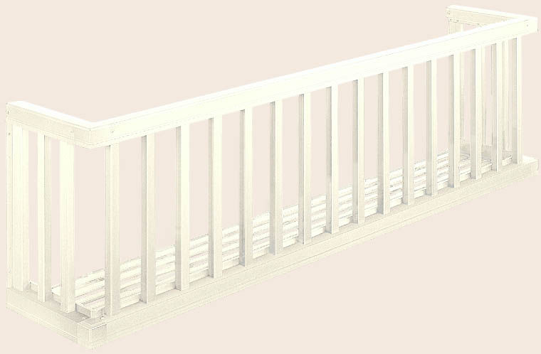 縦格子 ﾎﾜｲﾄ