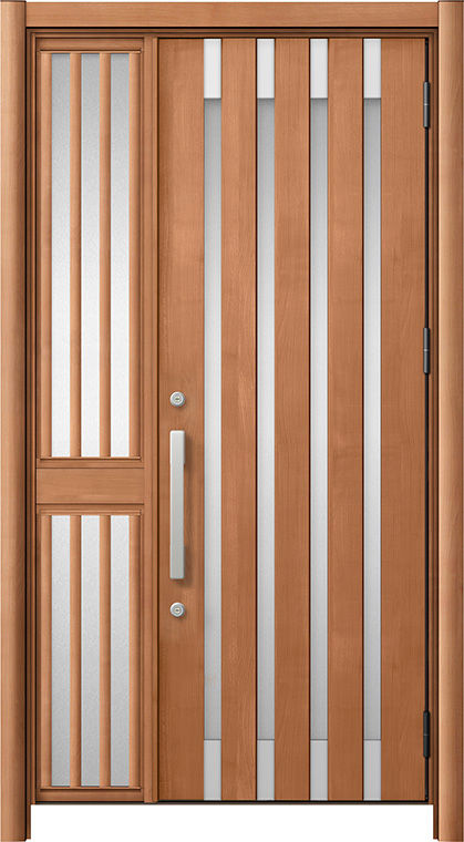 M11N型_片袖飾り中桟付ﾎﾟｽﾄなし_ﾐﾃﾞｨｱﾑﾁｪﾘｰ