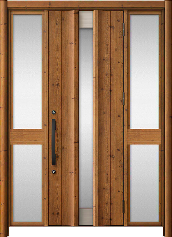 C11N型_両袖中桟付ﾎﾟｽﾄなし_ｱｲﾘｯｼｭﾊﾟｲﾝ