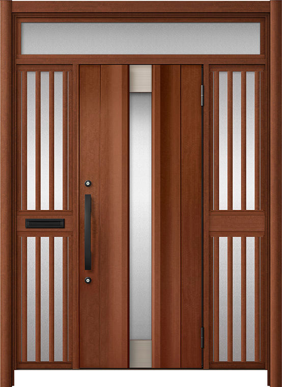 C11N型_両袖飾りﾗﾝﾏ付中桟付ﾎﾟｽﾄ付_ﾎﾟｰﾄﾏﾎｶﾞﾆｰ