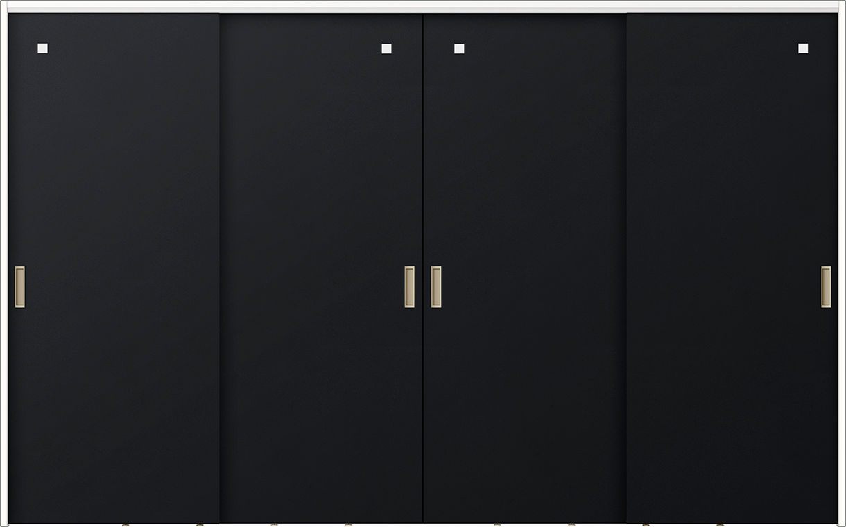 上吊方式_引違い戸_4枚建_ﾉﾝｹｰｼﾝｸﾞ枠_RGX