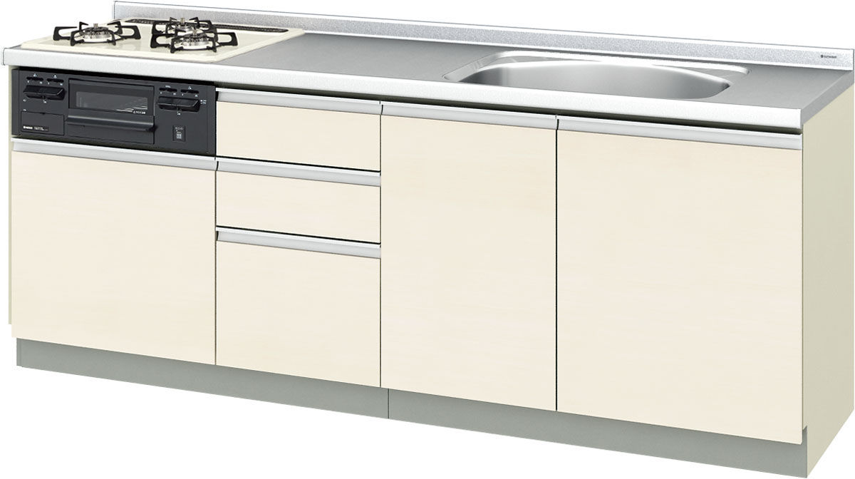 フロアユニット 間口210cm ラウンド68シンク