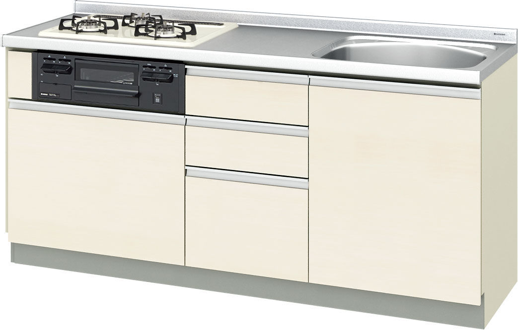 フロアユニット 間口175cm ラウンド56シンク