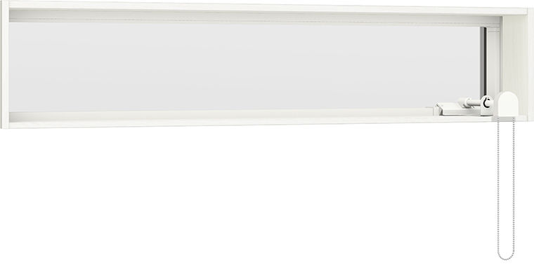 高所用横すべり出し窓_内観_ﾌﾟﾚｼｬｽﾎﾜｲﾄP