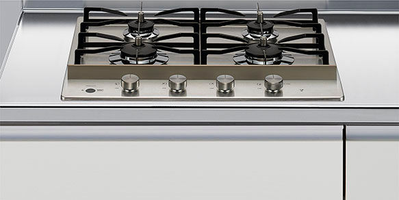 ﾘﾝﾅｲ_4口コンロ・ステンレストップ（グリルレス）