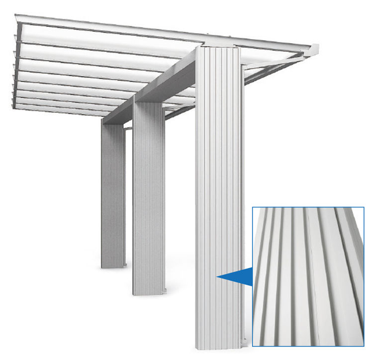 AR-A型_柱仕様_ｽﾊﾟﾝﾄﾞﾚﾙ柱