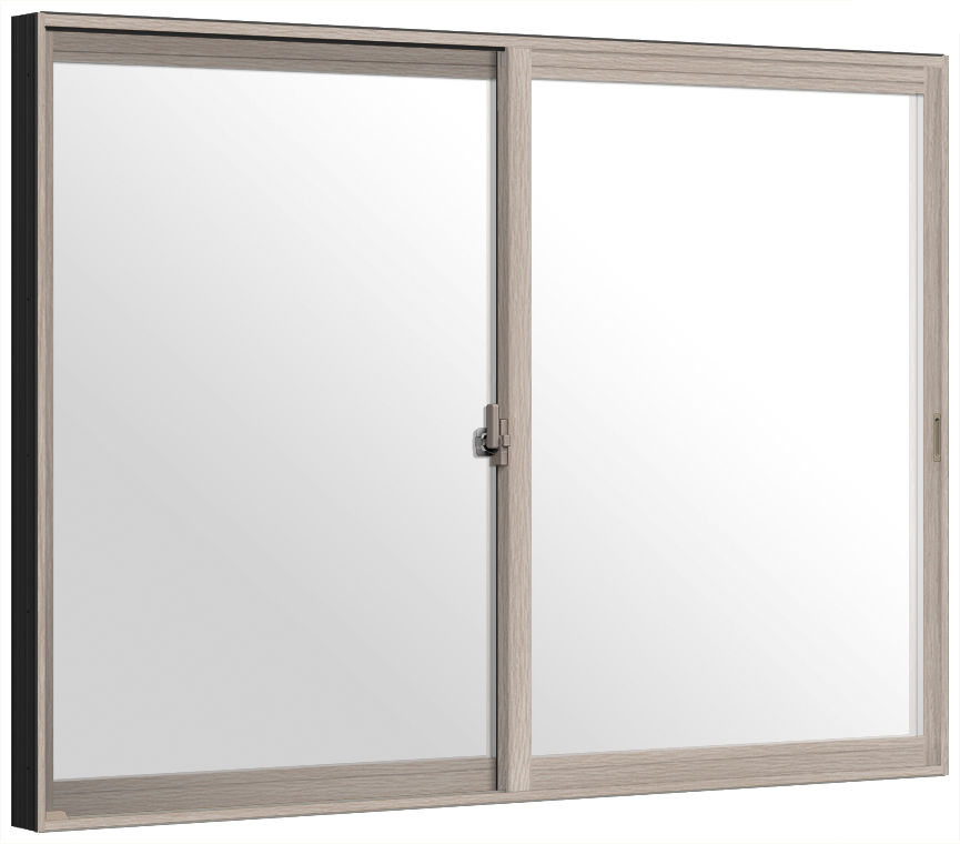 引違い窓_窓_2枚建_ﾗｲﾄｵｰｸ