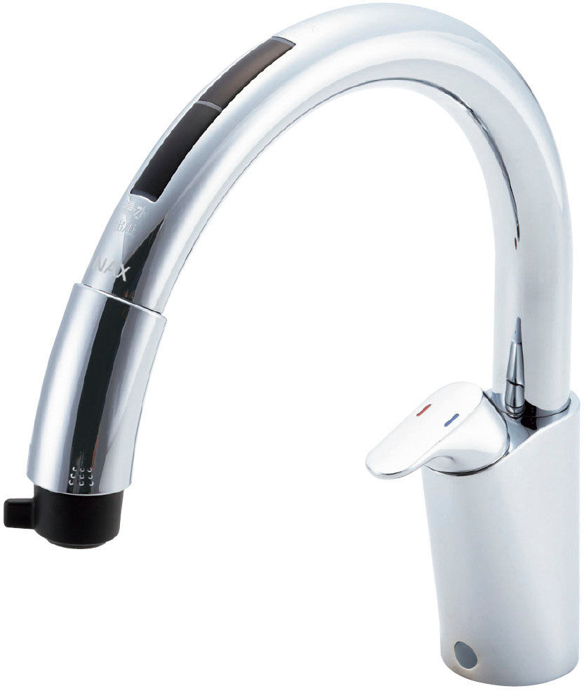 キッチン用タッチレス水栓_ナビッシュ(浄水器ビルトイン型)_乾電池式B6タイプ