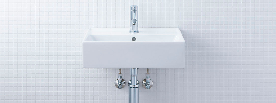 サティス洗面器_YL-555タイプ_壁付式