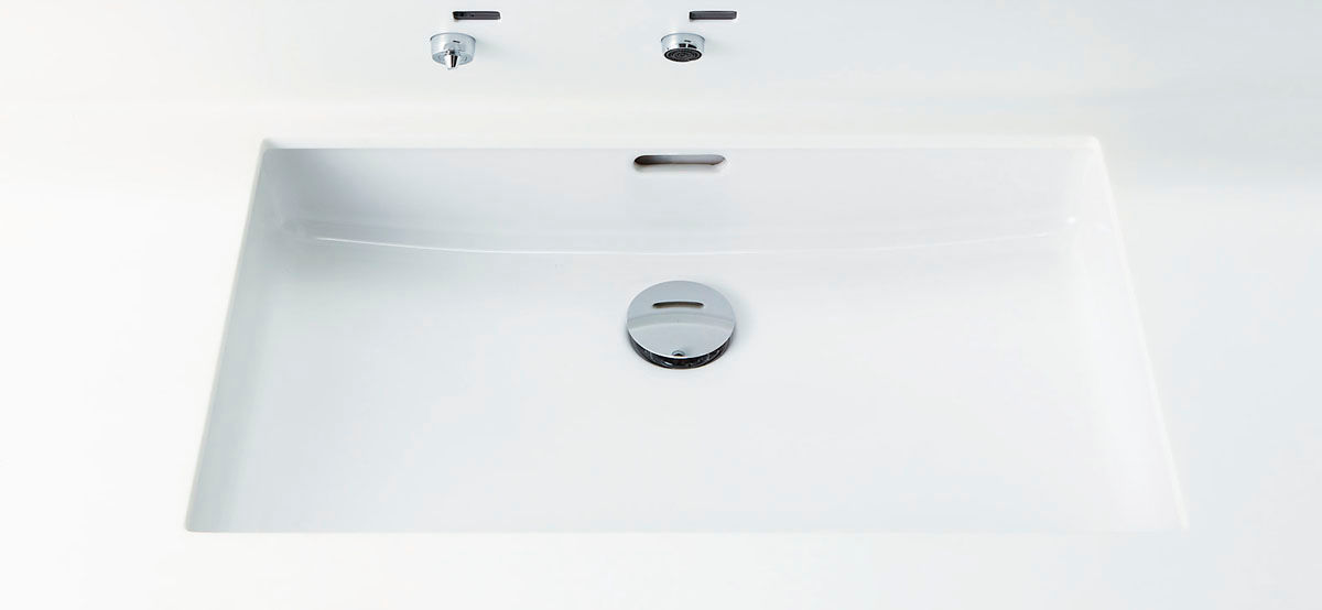 清掃性_水じまいと清掃性に優れたアンダーカウンター