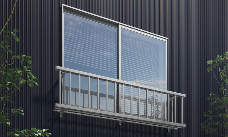 ｱﾙﾐ手すりS型ワイド