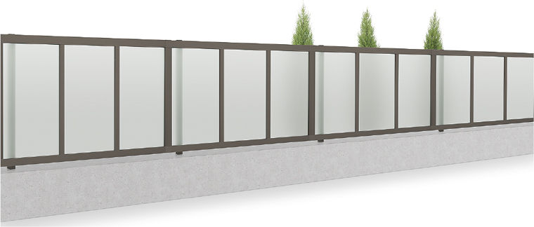 ｵﾌﾞﾘｰｸﾌｪﾝｽRE型〈ﾎﾟﾘｶﾊﾟﾈﾙﾀｲﾌﾟ〉_H-1200