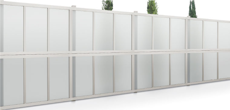 ｵﾌﾞﾘｰｸﾌｪﾝｽ_H-2357（1200-1200）_上段：RE型〈ﾎﾟﾘｶﾊﾟﾈﾙﾀｲﾌﾟ〉_+下段：RE型〈ﾎﾟﾘｶﾊﾟﾈﾙﾀｲﾌﾟ〉