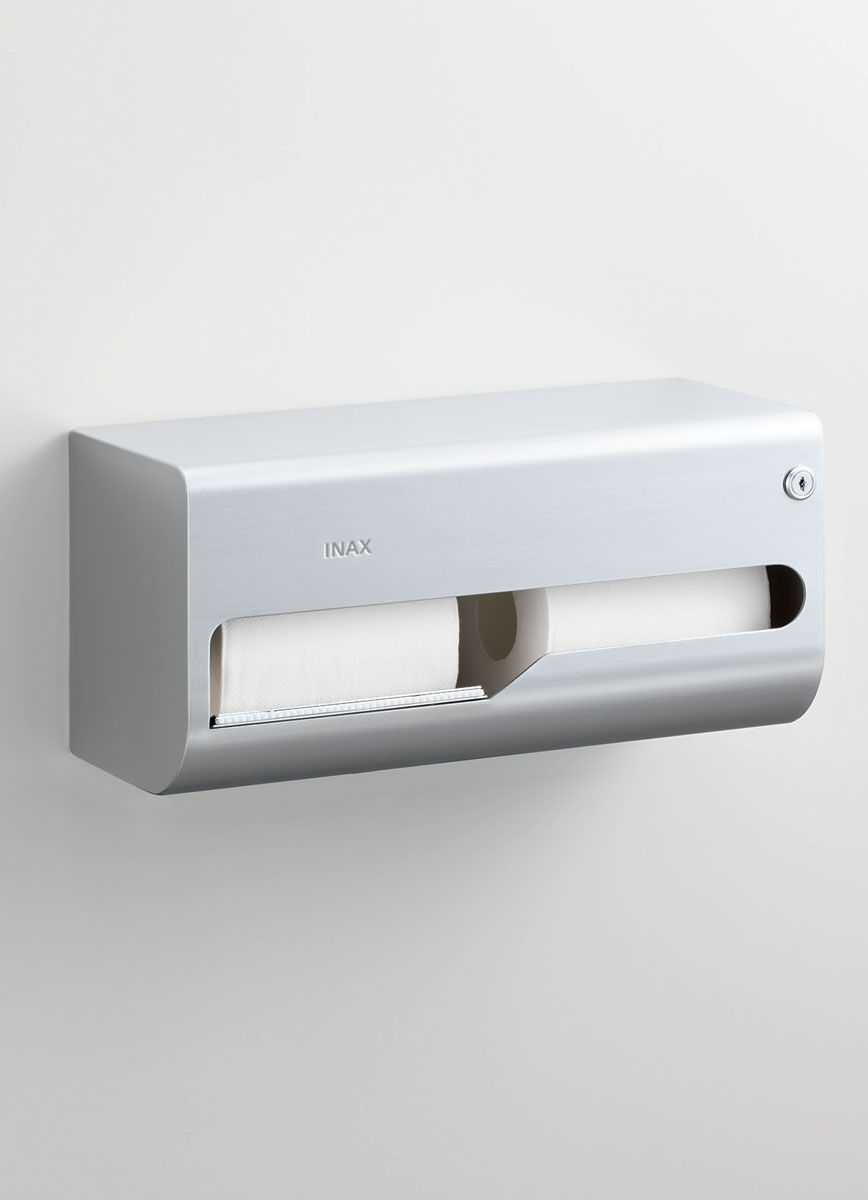 横2連ストック付紙巻器、左仕様