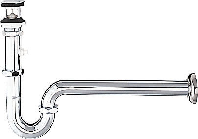 プッシュワンウェイ式(呼び径32mm)_壁排水Pトラップ