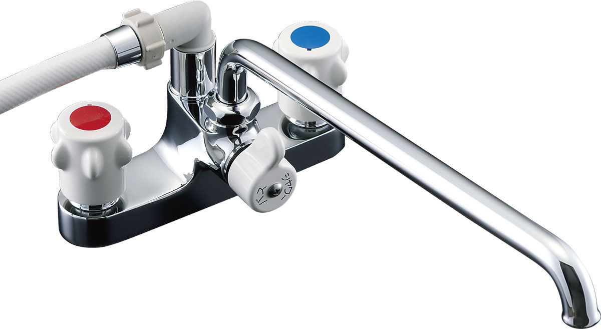 シャワーバス水栓_浴槽･洗い場兼用(デッキタイプ)_2ハンドル