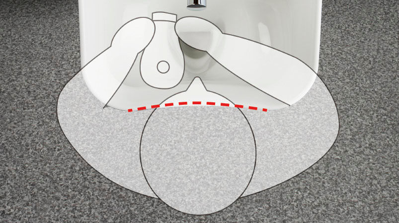 多機能トイレユニット_近づきやすい形状