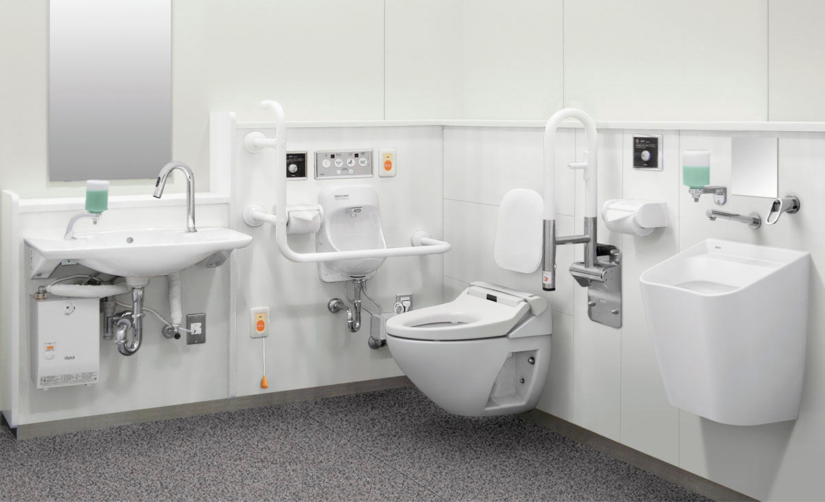 多機能トイレユニット_オストメイト対応流し付