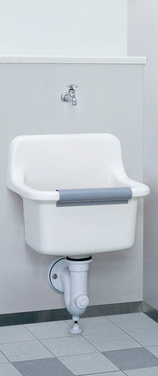 掃除流しユニット_バック付掃除流し