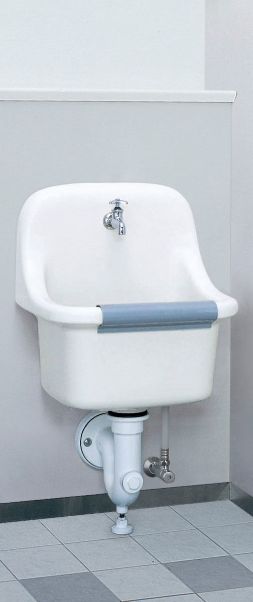 掃除流しユニット_バック付掃除流し