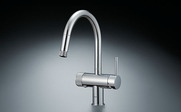 GROHE_オールインワン浄水栓_ミンタグースネック・エコハンドル