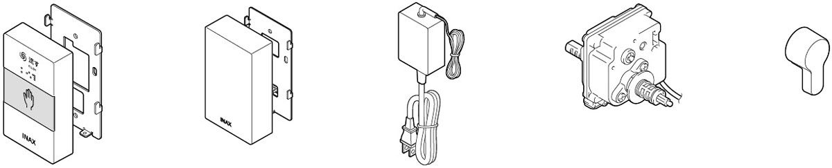 クイックタンク式専用リモコン便器洗浄セット_センサースイッチ(無線)