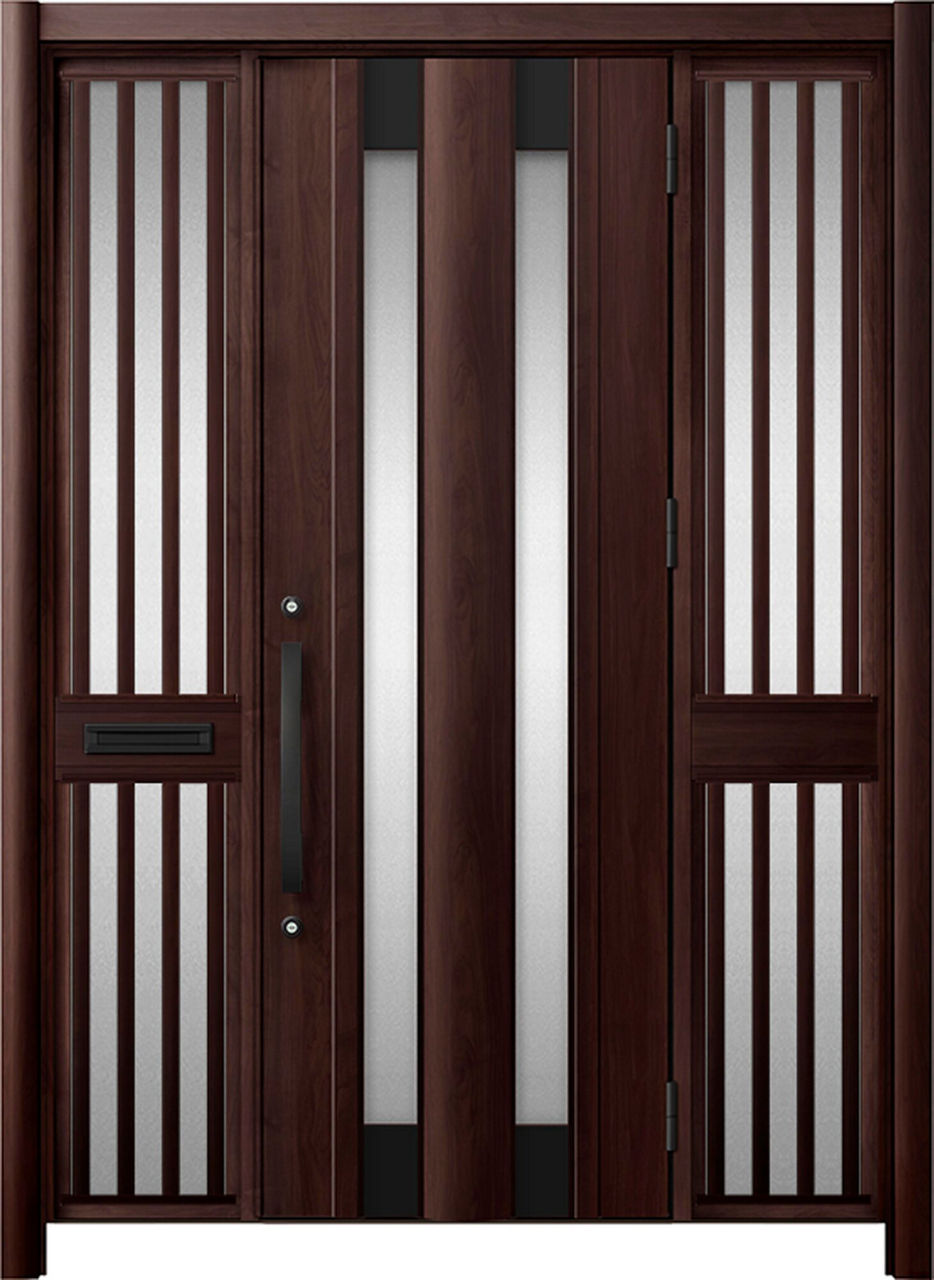 C14N型_両袖飾り中桟付ﾎﾟｽﾄ付_ｸﾘｴﾀﾞｰｸ