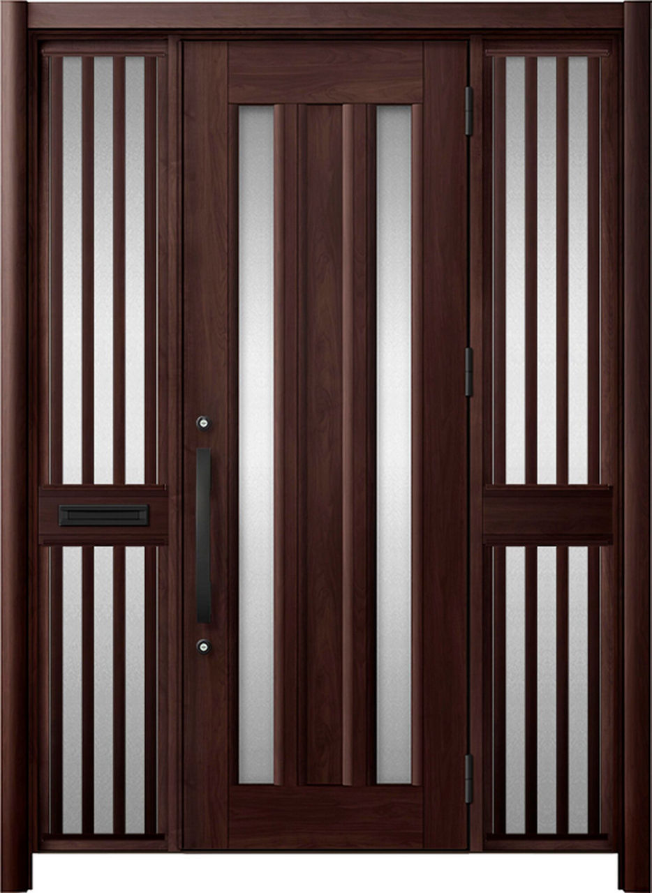 C16N型_両袖飾り中桟付ﾎﾟｽﾄ付_ｸﾘｴﾀﾞｰｸ