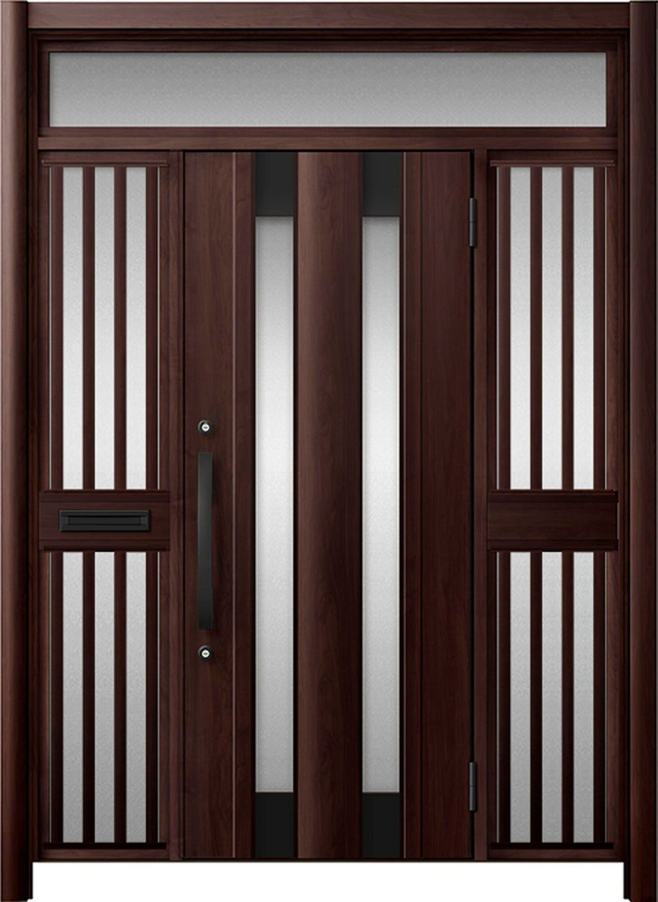 C14N型_両袖飾りﾗﾝﾏ付中桟付ﾎﾟｽﾄ付_ｸﾘｴﾀﾞｰｸ