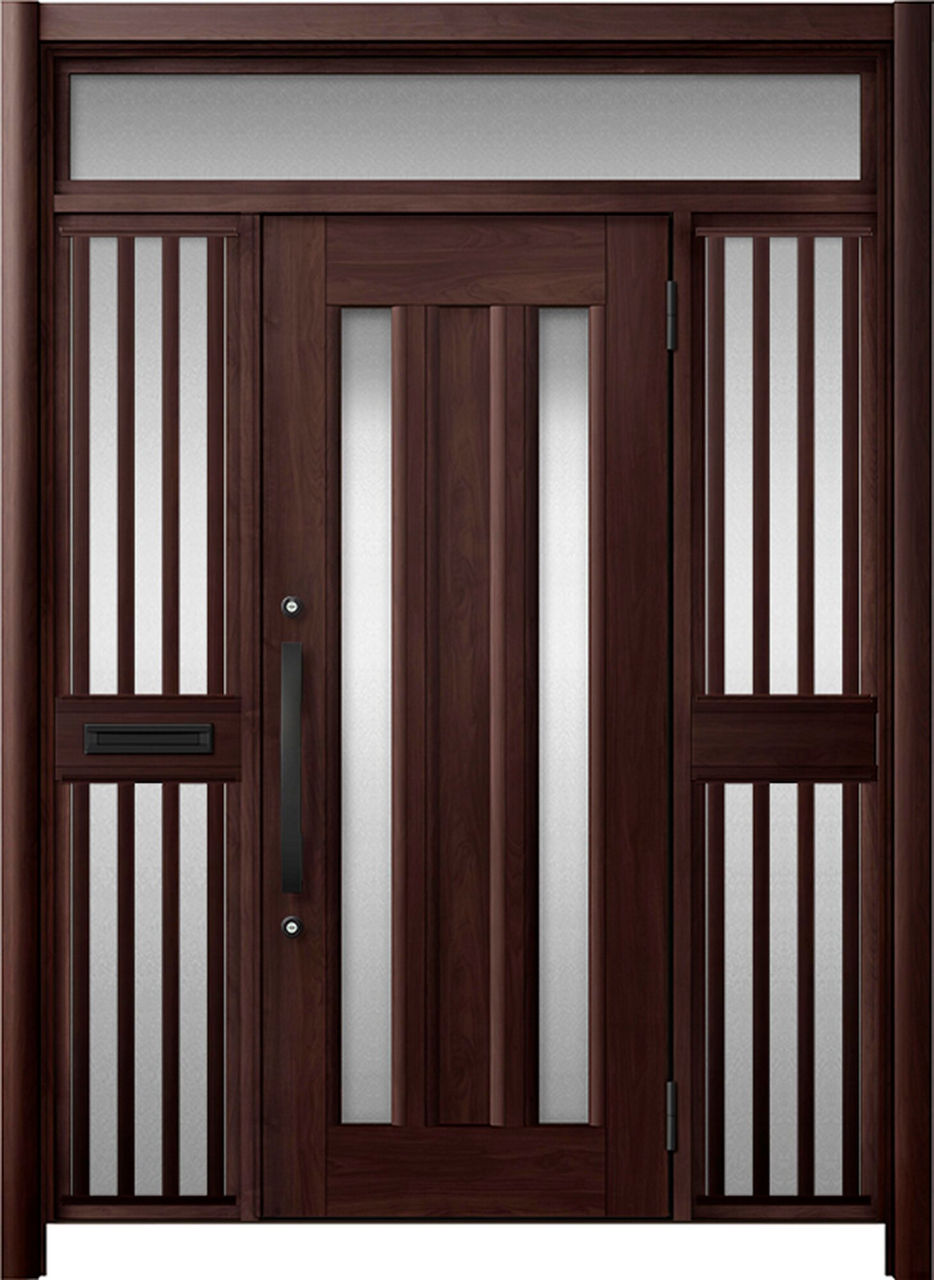 C16N型_両袖飾りﾗﾝﾏ付中桟付ﾎﾟｽﾄ付_ｸﾘｴﾀﾞｰｸ