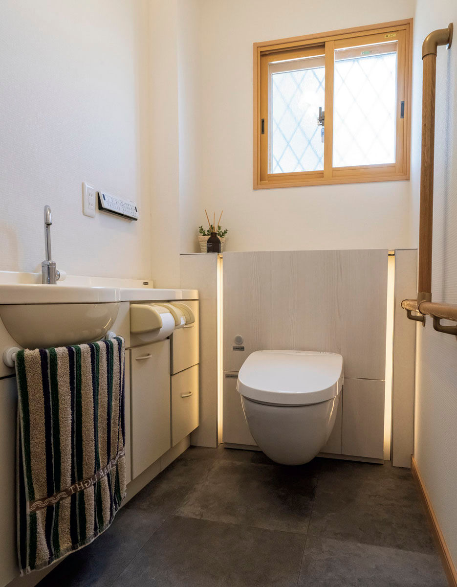 高齢の家族や車椅子でも使いやすいトイレにしておきたい
