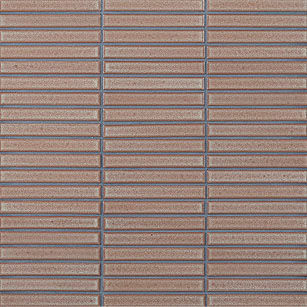インテリアモザイク_窯変ボーダー_100×15mm角ボーダーネット張り