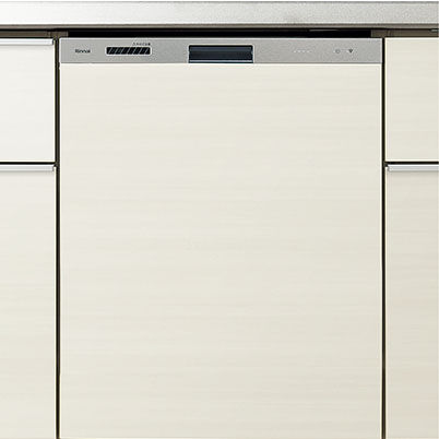 リンナイ製_食器洗い乾燥機_浅型タイプ（扉材仕様）