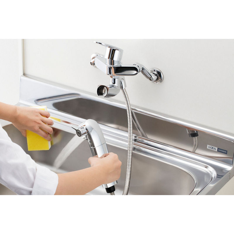 浄水器内蔵シングルレバー混合水栓 オールインワン浄水栓 | 水栓金具