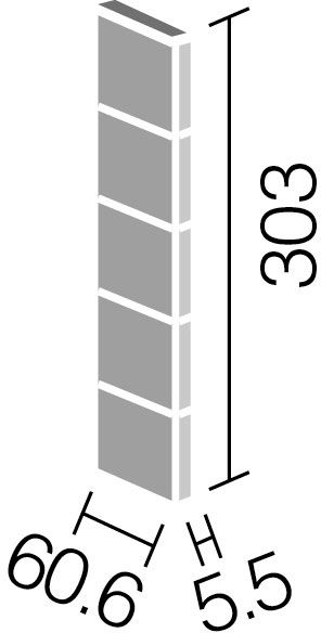 パールマスクII_60角(納まり役物)ネット張り_形状図