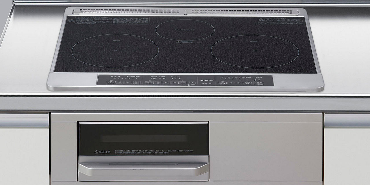 R48_2口IH＋ラジエント・スタンダードタイプ_無水両面焼グリル