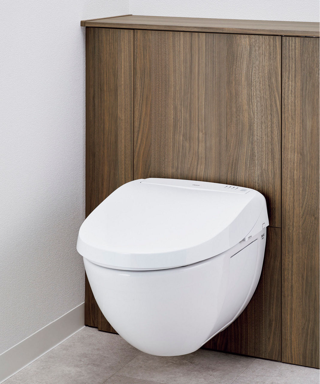 フローティングデザインで、自慢したくなるトイレに