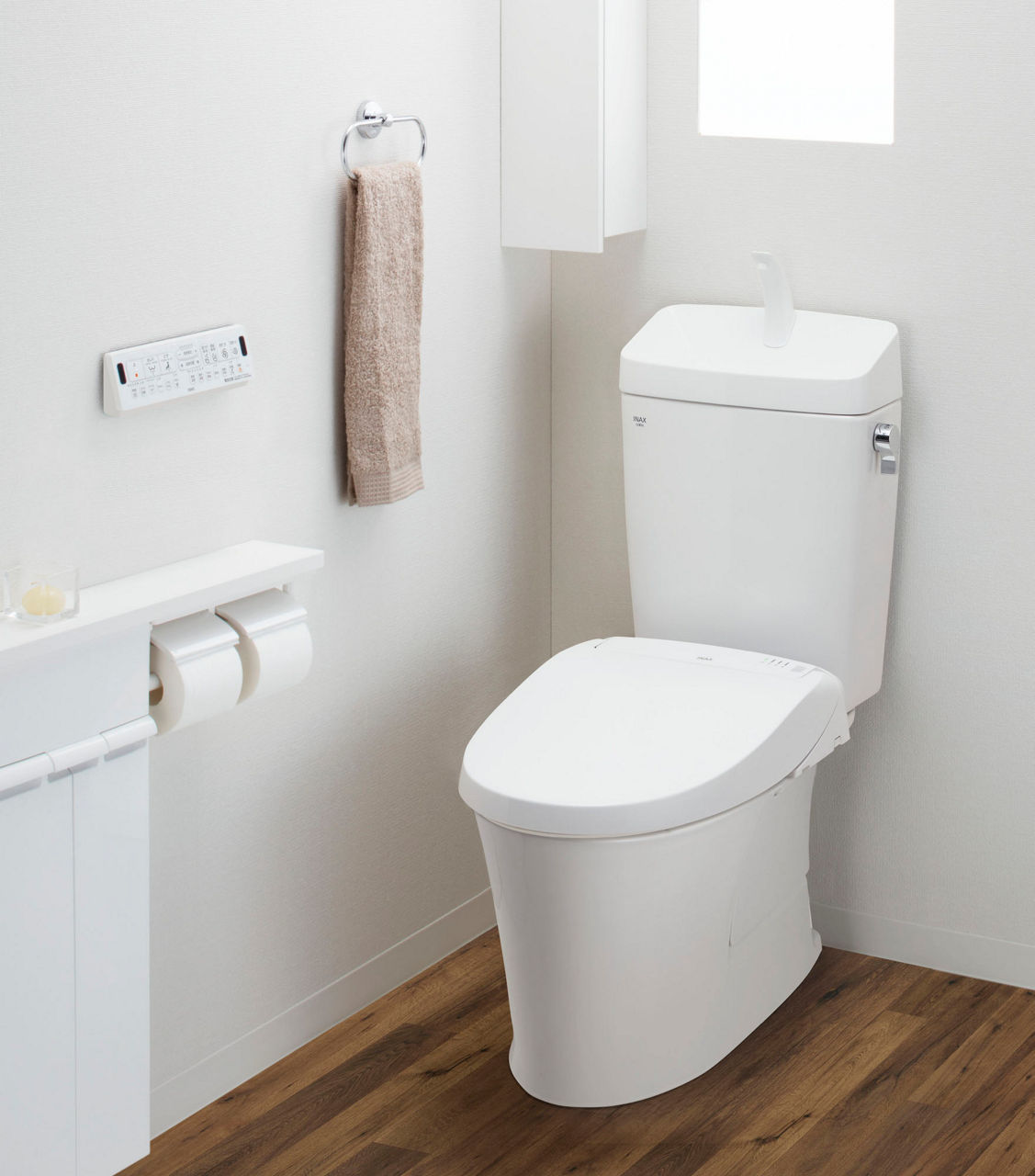 アメージュ便器と組み合わせれば、さらに快適なトイレ空間に