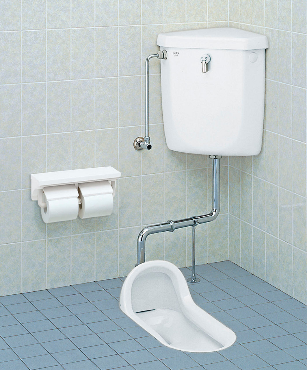 和風便器_掃除口なし_床上給水_フランジなし