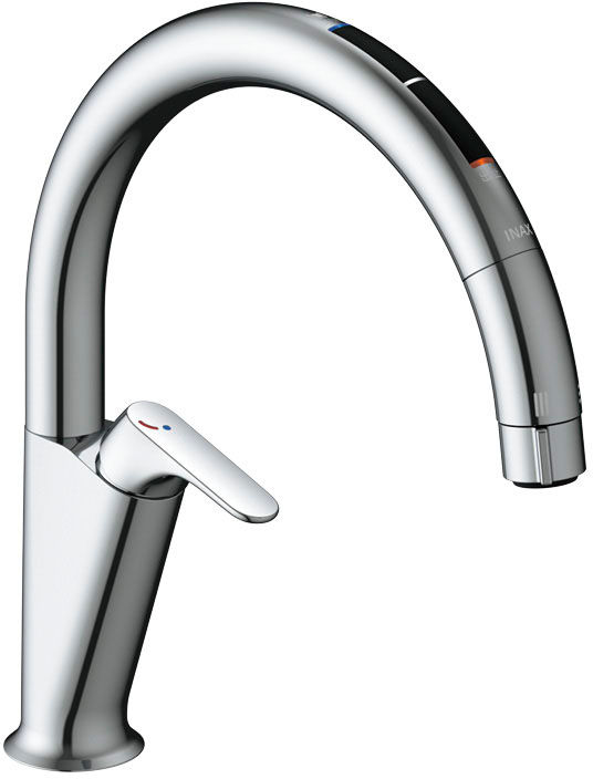 ワンホールタイプ_シングルレバー_ハンドシャワー_浄水器付_ナビッシュスタンダードタイプ(A6)