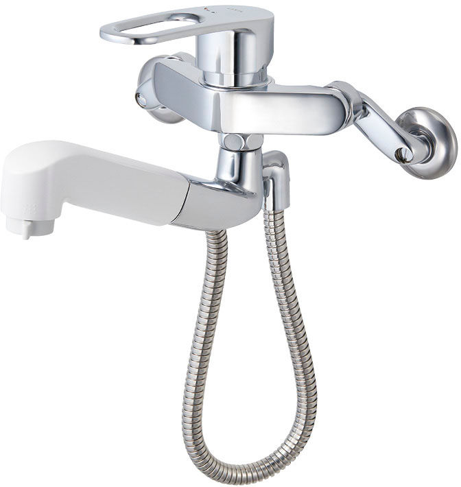 壁付タイプ_シングルレバー_ハンドシャワー_浄水器なし_クロマーレS