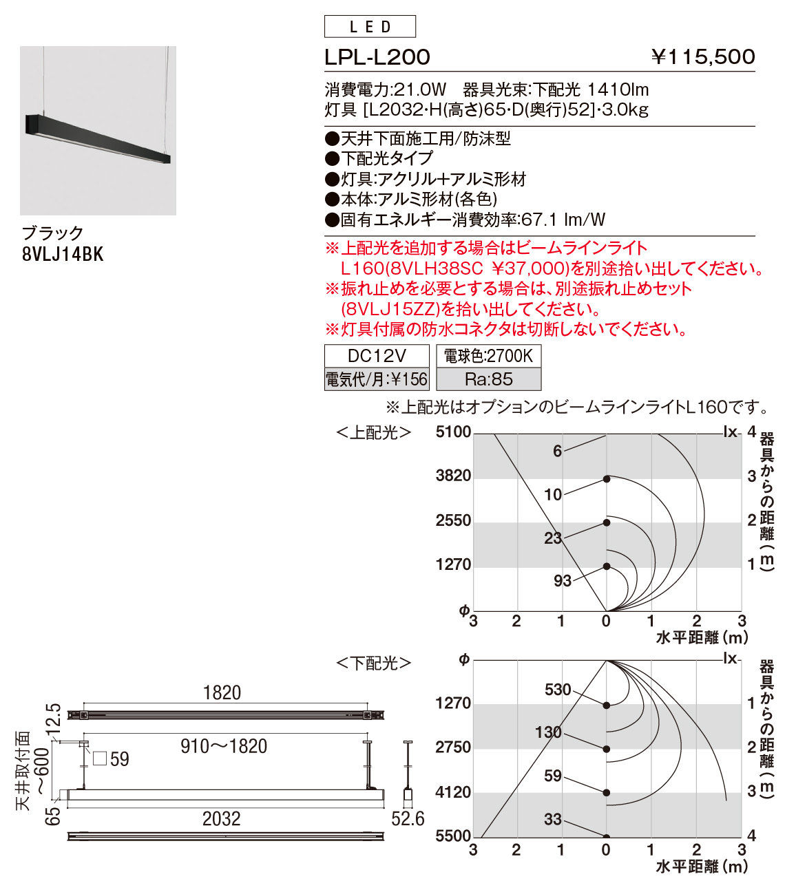 ﾗｲﾝﾍﾟﾝﾀﾞﾝﾄﾗｲﾄ＿ﾗｲﾝﾀｲﾌﾟ＿ＬＰＬ－Ｌ２００＿ﾌﾞﾗｯｸ