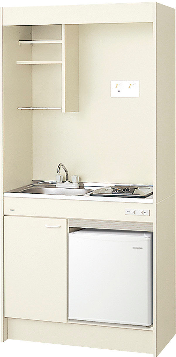 ミニキッチン_スタンダード_冷蔵庫タイプ_間口90cm