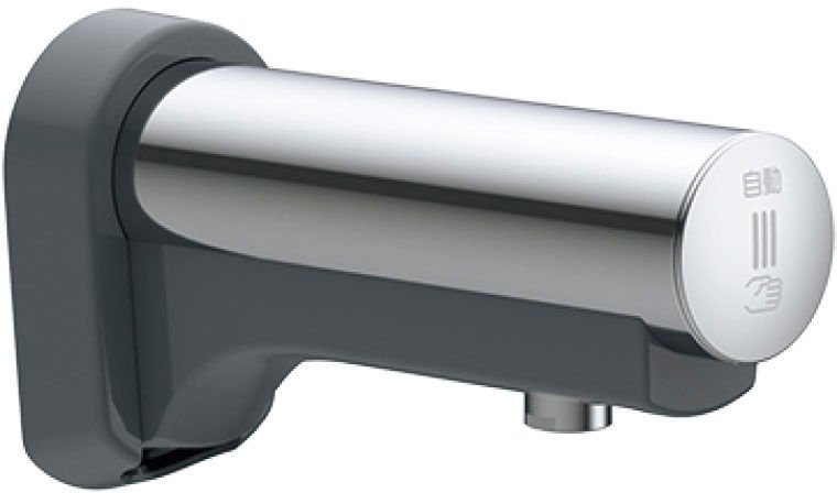 洗面器・手洗器用自動水栓_乾電池式オートマージュ_壁付タイプ