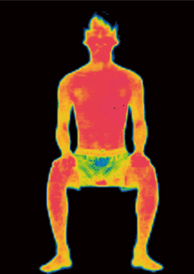 シャワーパネル_アクアネオ_温熱効果の比較_浴槽入浴5分間
