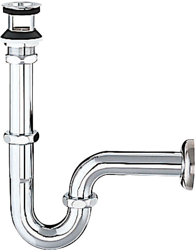 排水金具(呼び径32mm)_壁排水Pトラップ