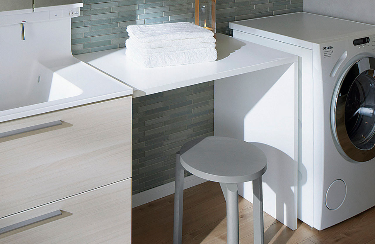 クレヴィ_ランドリーカウンター