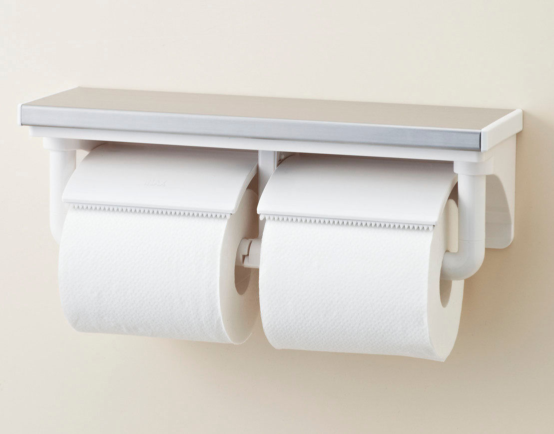 棚付2連紙巻器