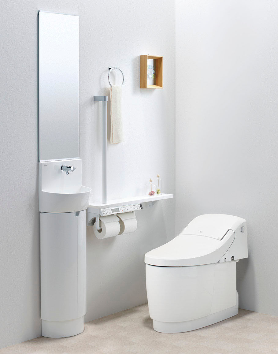 コンパクト手洗キャビネット_設置イメージ