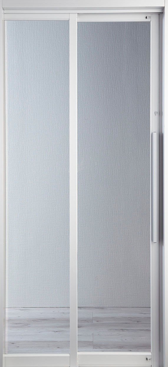 テンパー2枚引き戸(強化ガラス)(900W×2000H)_浴室内側